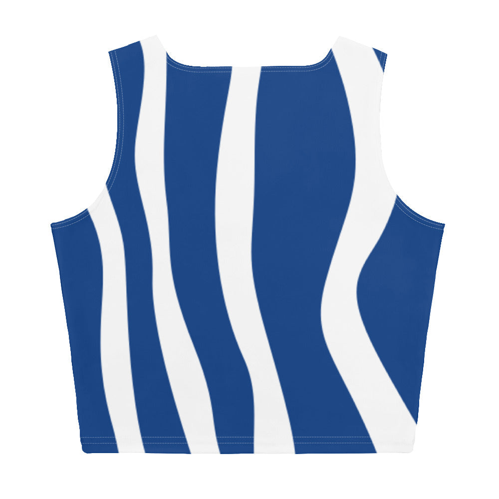 Zebra Crop Top