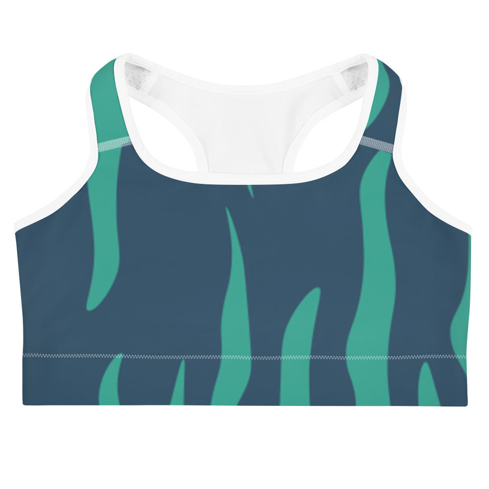 Zebra Sports bra