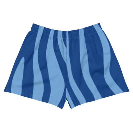Blue Two Tone Athletic Shorts