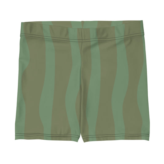 Two Tone Green Shorts