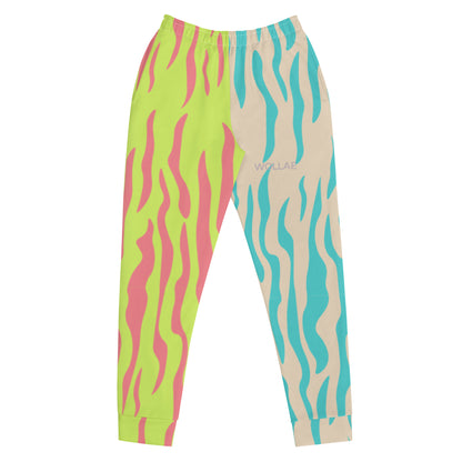 Multicolor Zebra Joggers